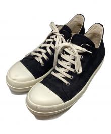 DRKSHDW（ダークシャドウ）の古着「LOWSNEAKS /ラモーンズローカットスニーカー」｜ブラック
