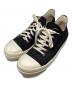 DRKSHDW（ダークシャドウ）の古着「LOWSNEAKS /ラモーンズローカットスニーカー」｜ブラック