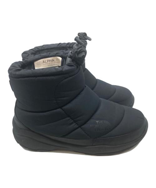 THE NORTH FACE（ザ ノース フェイス）THE NORTH FACE (ザ ノース フェイス) Nuptse Bootie WP III Short Boots ブラック サイズ:23の古着・服飾アイテム