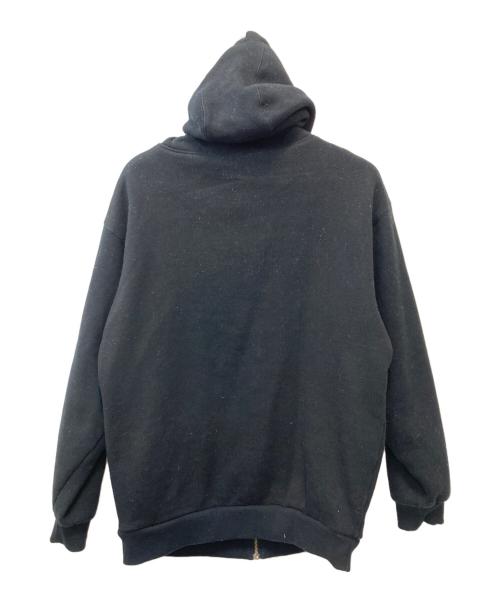 PROCLUB（プロクラブ）PROCLUB (プロクラブ) リバーシブル裏地サーマルパーカー ブラック×オリーブ サイズ:Lの古着・服飾アイテム
