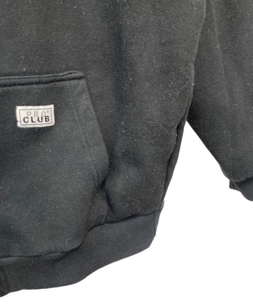PROCLUB（プロクラブ）PROCLUB (プロクラブ) リバーシブル裏地サーマルパーカー ブラック×オリーブ サイズ:Lの古着・服飾アイテム
