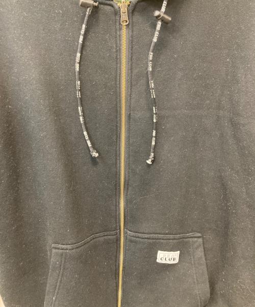 PROCLUB（プロクラブ）PROCLUB (プロクラブ) リバーシブル裏地サーマルパーカー ブラック×オリーブ サイズ:Lの古着・服飾アイテム