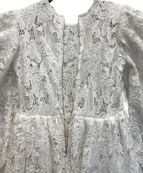 Bibiy.（ビビィ）Bibiy. (ビビィ) LOTTY LACE DRESS ホワイトレース ワンピース ホワイト サイズ:Ｍの古着・服飾アイテム