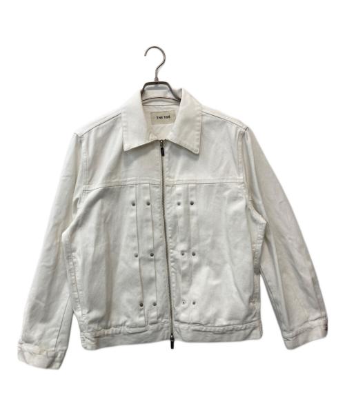 THE TOE（ザ・トゥー）THE TOE (ザ・トゥー) Olympia Denim Jacke/オリンピア デニムジャケット アイボリー サイズ:Sの古着・服飾アイテム