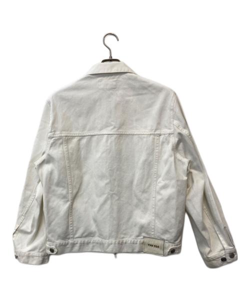 THE TOE（ザ・トゥー）THE TOE (ザ・トゥー) Olympia Denim Jacke/オリンピア デニムジャケット アイボリー サイズ:Sの古着・服飾アイテム
