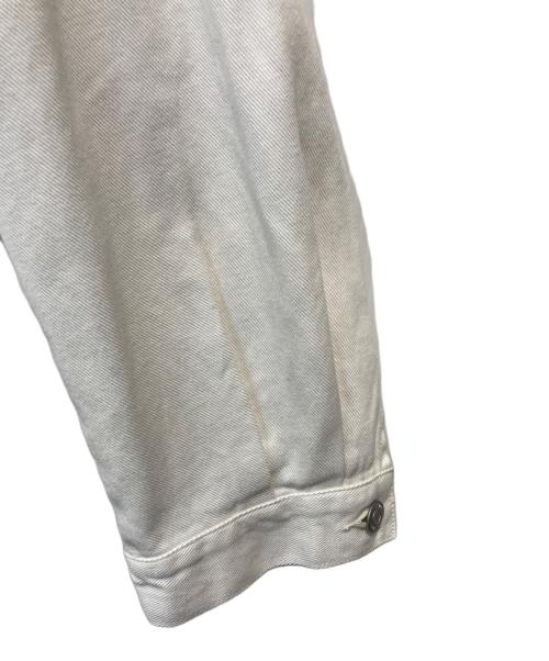 THE TOE（ザ・トゥー）THE TOE (ザ・トゥー) Olympia Denim Jacke/オリンピア デニムジャケット アイボリー サイズ:Sの古着・服飾アイテム