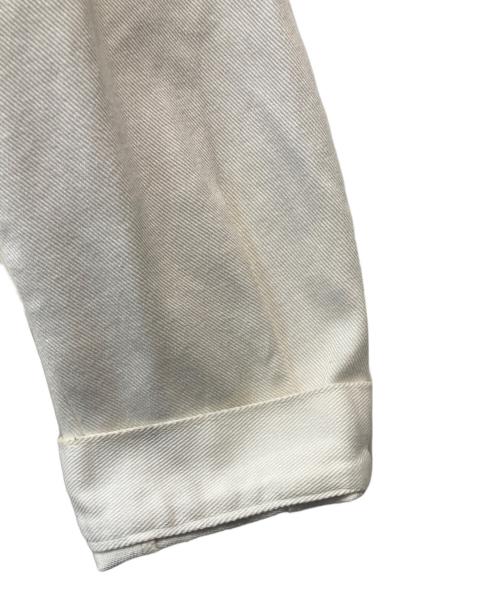 THE TOE（ザ・トゥー）THE TOE (ザ・トゥー) Olympia Denim Jacke/オリンピア デニムジャケット アイボリー サイズ:Sの古着・服飾アイテム