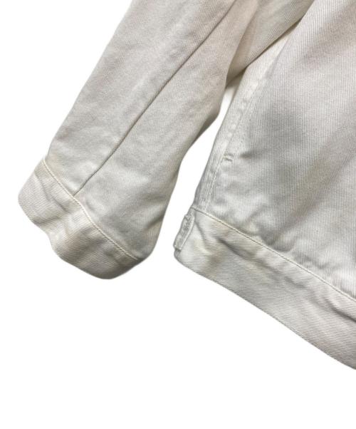 THE TOE（ザ・トゥー）THE TOE (ザ・トゥー) Olympia Denim Jacke/オリンピア デニムジャケット アイボリー サイズ:Sの古着・服飾アイテム