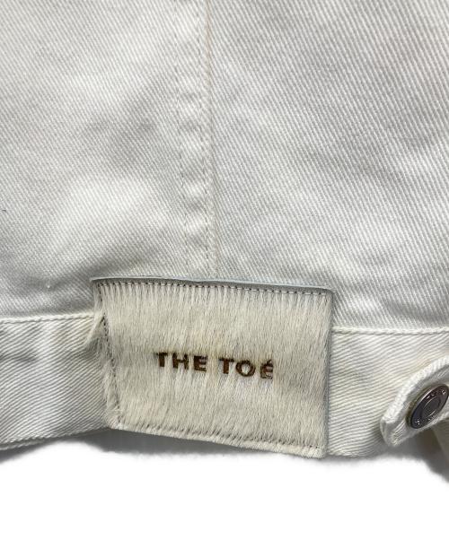 THE TOE（ザ・トゥー）THE TOE (ザ・トゥー) Olympia Denim Jacke/オリンピア デニムジャケット アイボリー サイズ:Sの古着・服飾アイテム
