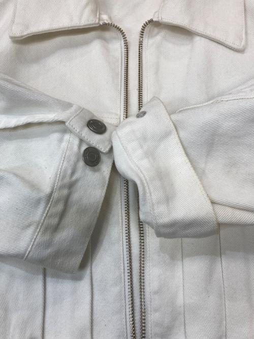THE TOE（ザ・トゥー）THE TOE (ザ・トゥー) Olympia Denim Jacke/オリンピア デニムジャケット アイボリー サイズ:Sの古着・服飾アイテム