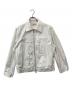THE TOE（ザ・トゥー）の古着「Olympia Denim Jacke/オリンピア デニムジャケット」｜アイボリー