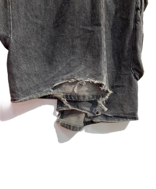 DIESEL（ディーゼル）DIESEL (ディーゼル) D-Sire-Cargo-Sデニムカーゴパンツ ブラック サイズ:23の古着・服飾アイテム