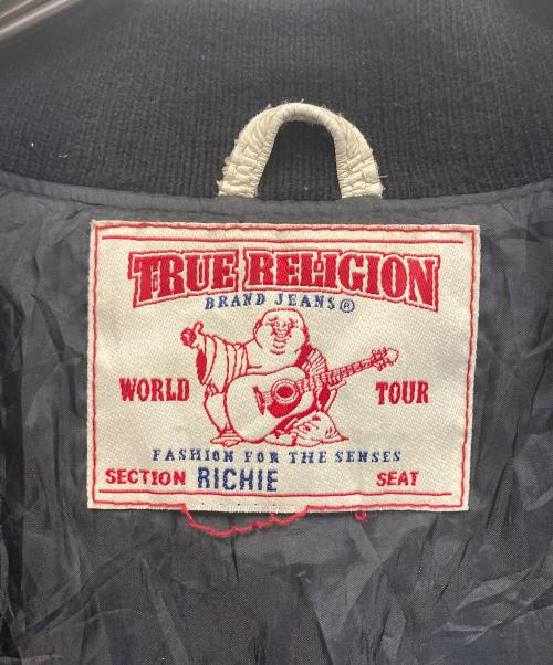 TRUE RELIGION（トゥルー レリジョン）TRUE RELIGION (トゥルー レリジョン) スタジャン ネイビー サイズ:無しの古着・服飾アイテム
