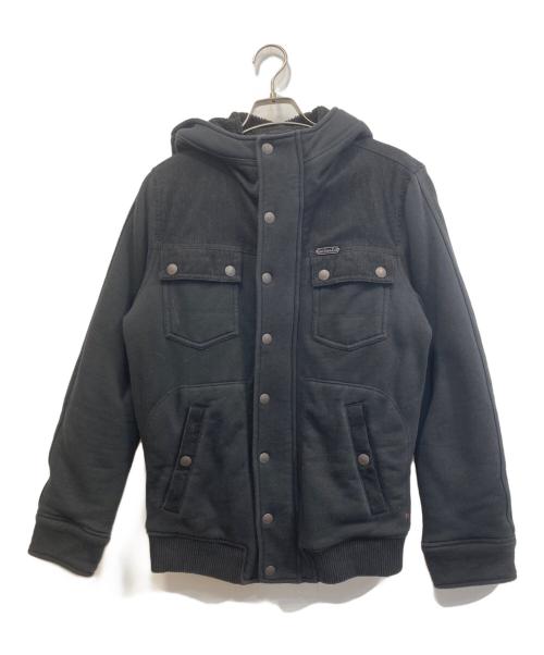 DIESEL（ディーゼル）DIESEL (ディーゼル) 裏ボアコーデュロイ切替ブルゾン ブラック サイズ:Mの古着・服飾アイテム