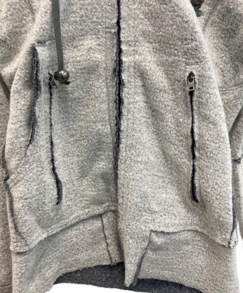 L.G.B（ルグランブルー）L.G.B (ルグランブルー) ラクーンファーフーディー グレー サイズ:1の古着・服飾アイテム