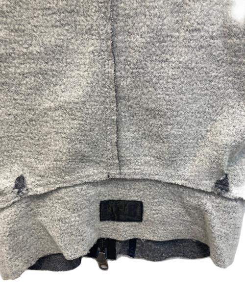 L.G.B（ルグランブルー）L.G.B (ルグランブルー) ラクーンファーフーディー グレー サイズ:1の古着・服飾アイテム