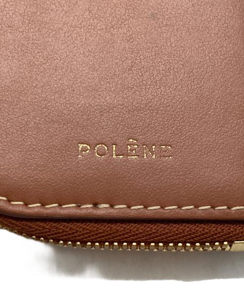 POLENE（ポレーヌ）POLENE (ポレーヌ) Atlaカードケース エディションデュオコンニャク ブラウンの古着・服飾アイテム