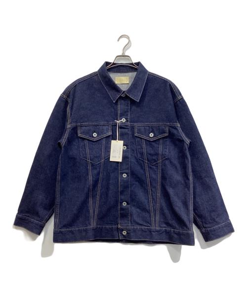 CANTATE（カンタータ）cantate (カンタータ) 3rd BIG Trucker Jacket /3rd ビッグトラッカージャケット インディゴ サイズ:46の古着・服飾アイテム