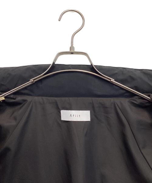 afiit（アフィット）afiit (アフィット) 23AW シェルジャケット ブラック サイズ:1の古着・服飾アイテム