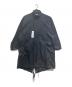 SEVEN BY SEVEN（セブンバイセブン）の古着「FISH TAIL COAT /フィッシュテールコート/モッズコート」｜ブラック