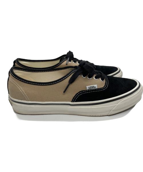 VANS（ヴァンズ）VANS (ヴァンズ) LX オーセンティック44 スニーカー ブラック×ベージュ サイズ:26.5㎝の古着・服飾アイテム