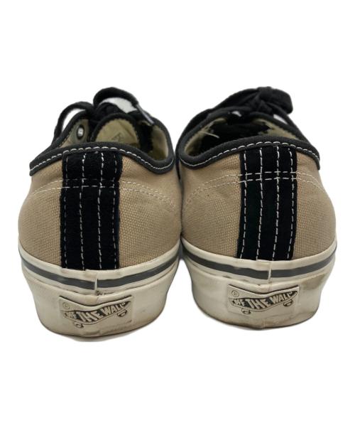 VANS（ヴァンズ）VANS (ヴァンズ) LX オーセンティック44 スニーカー ブラック×ベージュ サイズ:26.5㎝の古着・服飾アイテム