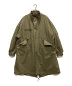 FREAK'S STOREフリークスストア）の古着「ライナー付きモッズコート」｜オリーブ