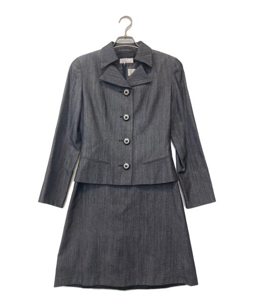 Dior（ディオール）Dior (ディオール) ワンピース・ジャケットセットアップ グレー サイズ:Mの古着・服飾アイテム
