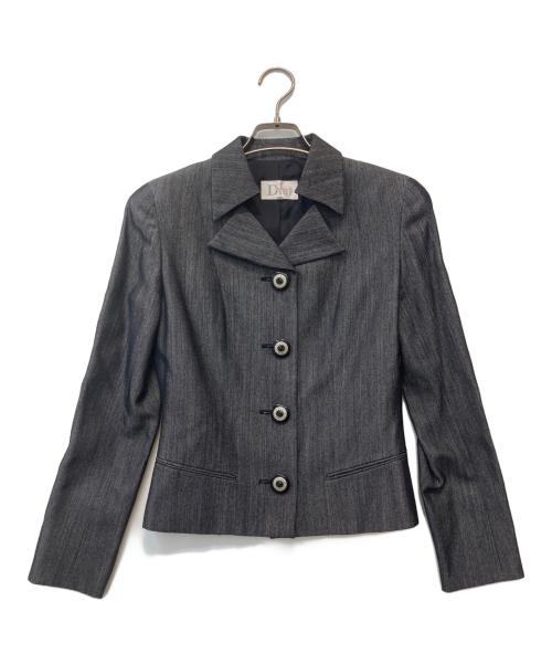 Dior（ディオール）Dior (ディオール) ワンピース・ジャケットセットアップ グレー サイズ:Mの古着・服飾アイテム