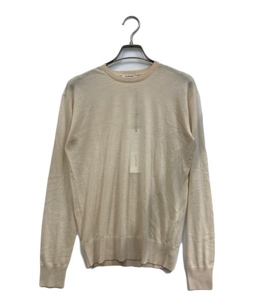 BLAMINK（ブラミンク）BLAMINK (ブラミンク) UNITED ARROWS (ユナイテッドアローズ) ウールニット ベージュ サイズ:36の古着・服飾アイテム
