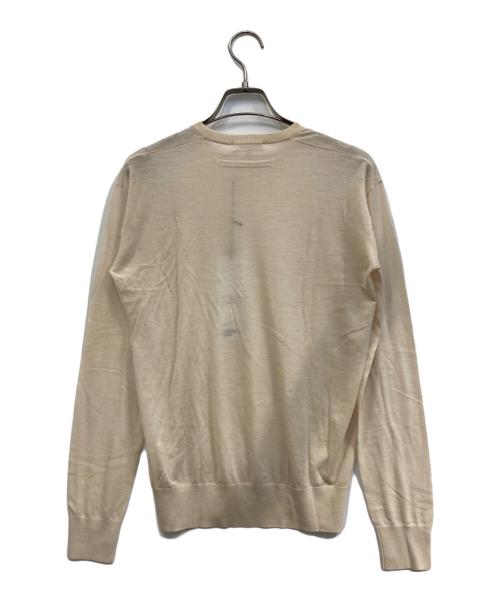 BLAMINK（ブラミンク）BLAMINK (ブラミンク) UNITED ARROWS (ユナイテッドアローズ) ウールニット ベージュ サイズ:36の古着・服飾アイテム