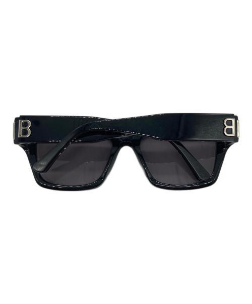 BALENCIAGA（バレンシアガ）BALENCIAGA (バレンシアガ) ウェリントン型 / フルリム サングラス ブラック サイズ:54□18-135 Mの古着・服飾アイテム