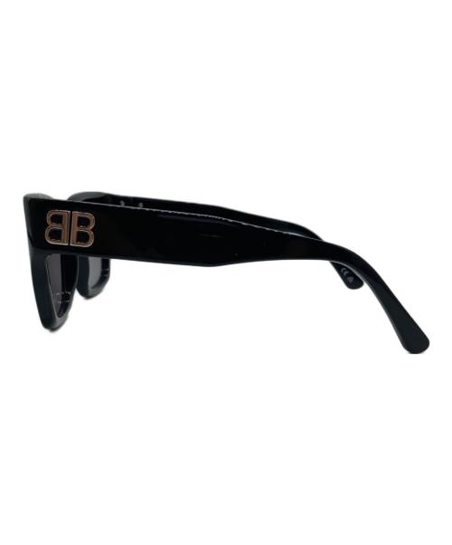 BALENCIAGA（バレンシアガ）BALENCIAGA (バレンシアガ) ウェリントン型 / フルリム サングラス ブラック サイズ:54□18-135 Mの古着・服飾アイテム