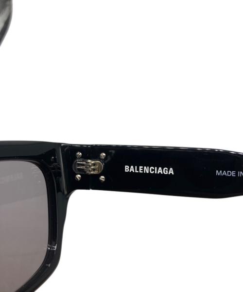 BALENCIAGA（バレンシアガ）BALENCIAGA (バレンシアガ) ウェリントン型 / フルリム サングラス ブラック サイズ:54□18-135 Mの古着・服飾アイテム