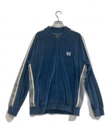 Needles（ニードルズ）の古着「ベロア トラックジャケット R.C. Track Jacket」｜ブルー