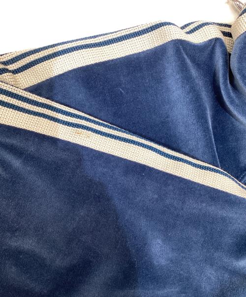 Needles（ニードルズ）Needles (ニードルズ) ベロア トラックジャケット R.C. Track Jacket ブルー サイズ:Lの古着・服飾アイテム