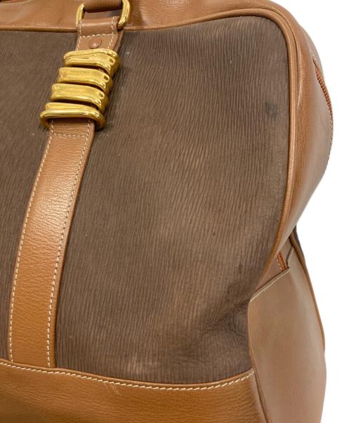 LOEWE（ロエベ）LOEWE (ロエベ) ベラスケス / ボストンバッグ ブラウン・ダークブラウンの古着・服飾アイテム