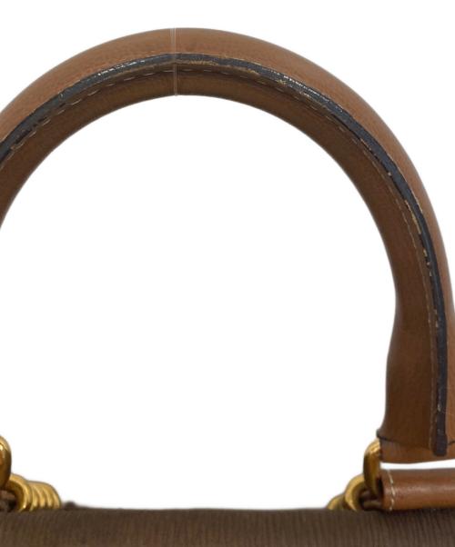 LOEWE（ロエベ）LOEWE (ロエベ) ベラスケス / ボストンバッグ ブラウン・ダークブラウンの古着・服飾アイテム