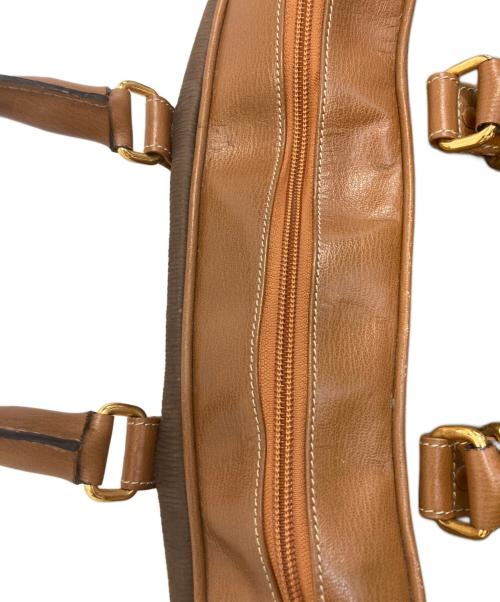 LOEWE（ロエベ）LOEWE (ロエベ) ベラスケス / ボストンバッグ ブラウン・ダークブラウンの古着・服飾アイテム