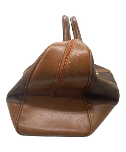 LOEWE（ロエベ）LOEWE (ロエベ) ベラスケス / ボストンバッグ ブラウン・ダークブラウンの古着・服飾アイテム