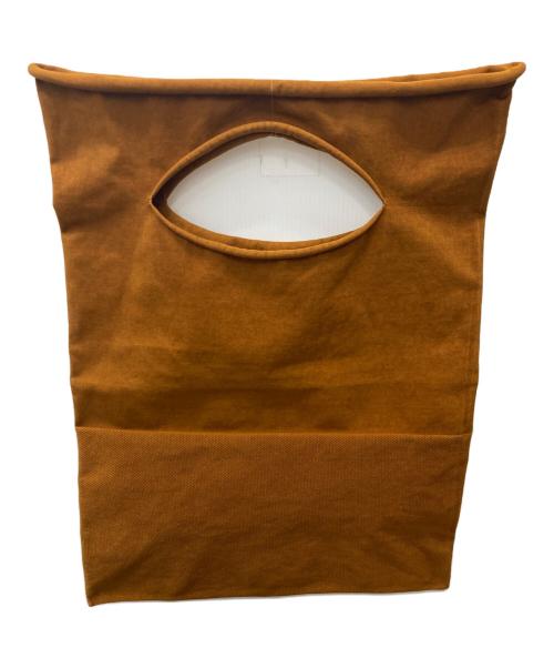 me ISSEY MIYAKE（ミーイッセイ ミヤケ）me ISSEY MIYAKE (ミーイッセイ ミヤケ) KONBU コンブトートバッグ ブラウンの古着・服飾アイテム