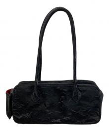 PAMEO POSE（パメオポーズ）の古着「Moire Flute Bag」｜ブラック