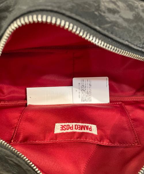 PAMEO POSE（パメオポーズ）PAMEO POSE (パメオポーズ) Moire Flute Bag ブラックの古着・服飾アイテム