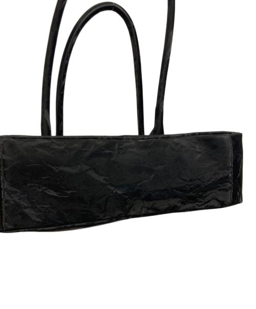 PAMEO POSE（パメオポーズ）PAMEO POSE (パメオポーズ) Moire Flute Bag ブラックの古着・服飾アイテム