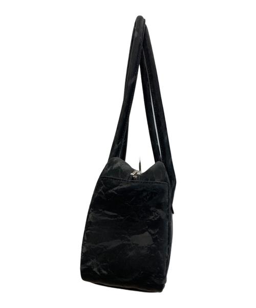 PAMEO POSE（パメオポーズ）PAMEO POSE (パメオポーズ) Moire Flute Bag ブラックの古着・服飾アイテム