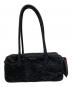 PAMEO POSE (パメオポーズ) Moire Flute Bag ブラック：7000円