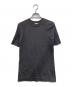 THE RERACS（ザ リラクス）の古着「SLIM RIB KNIT SHORT SLEEVE / スリムリブニッ」｜グレー