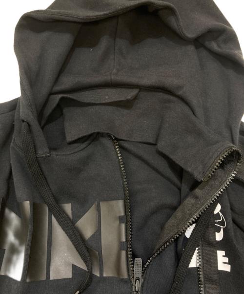 NIKE（ナイキ）NIKE (ナイキ) sacai (サカイ) Double Zip Hoodie ダブルジップパーカー ブラック サイズ:Mの古着・服飾アイテム