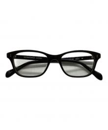 OLIVER PEOPLES（オリバーピープルズ）の古着「Ashton-J 眼鏡」｜ブラック×ホワイトブラック×ホワイト