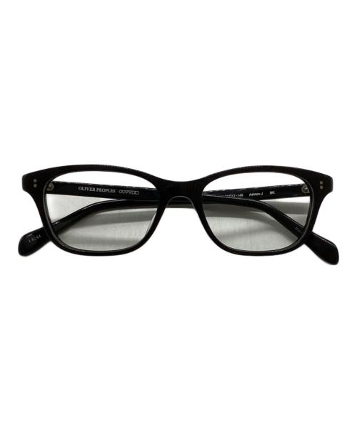 OLIVER PEOPLES（オリバーピープルズ）OLIVER PEOPLES (オリバーピープルズ) Ashton-J 眼鏡 ブラック×ホワイトブラック×ホワイト サイズ:SIZE 51□145の古着・服飾アイテム